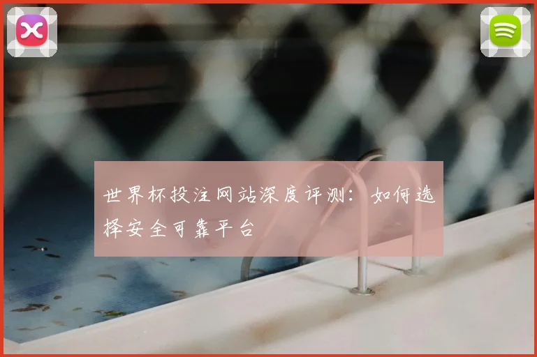 世界杯投注网站深度评测：如何选择安全可靠平台